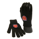 West Ham United FC Knitted Gloves Junior - Sleek Choice UK