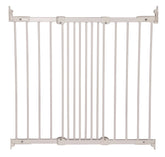 BabyDan EBBA Safety Gate Metal White - Sleek Choice