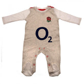 England RFU Sleepsuit 12/18 mths GR - Sleek Choice UK