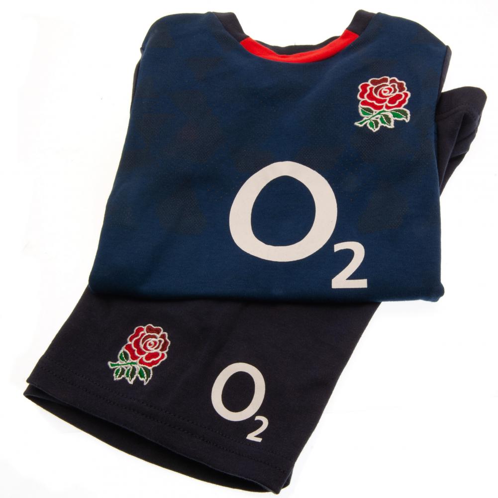 England RFU Shirt & Short Set 6/9 mths NV - Sleek Choice UK