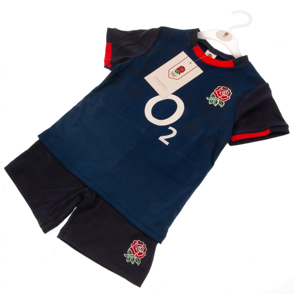 England RFU Shirt & Short Set 6/9 mths NV - Sleek Choice UK