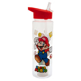 Super Mario Plastic Kids Drink Water Bottle 540ml - Sleek Choice