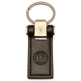 Chelsea FC Leather Key Fob Keyring