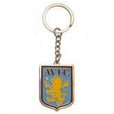Aston Villa FC Crest Keyring - Sleek Choice UK