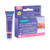 Lansinoh HPA Lanolin Minis Nipple Cream 7ml 3 Pack - Sleek Choice