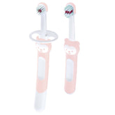 Mam Oral Care Learn To Brush Set With Safety Shield