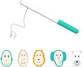 Matchstick Monkey Bathtime Fishing Game - Sleek Choice