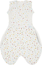 Purflo Swaddle To Sleep Bag 0.5 Tog Scandi Spot Lightweight 0-4M