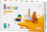 Hey Clay 6 Can Set Farm Birds - Sleek Choice
