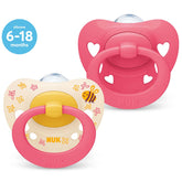 NUK Signature Silicone Soother 2 Pack 6-18 Months