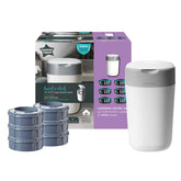 Tommee Tippee Nappy Disposal Twist & Click Kit 6x Refill Cassettes