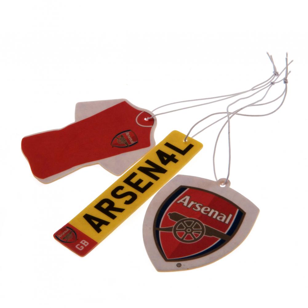 Arsenal FC 3pk Air Freshener - Sleek Choice UK