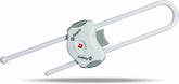 Safety 1St Cabinet Slide Lock White - Sleek Choice UK