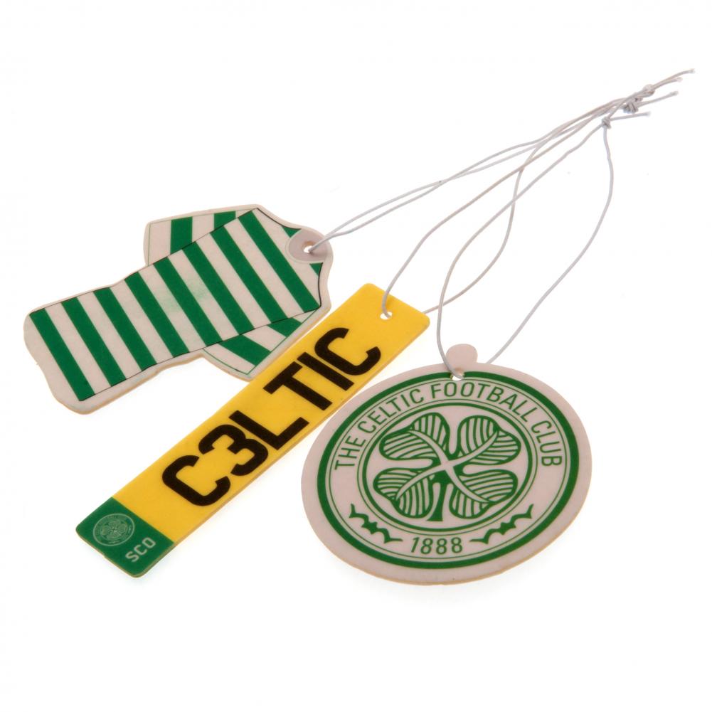 Celtic FC 3pk Air Freshener - Sleek Choice UK