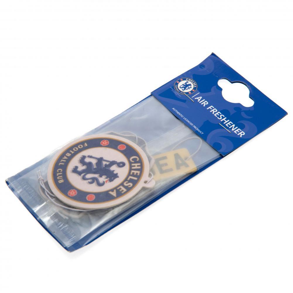 Chelsea FC 3pk Air Freshener - Sleek Choice UK