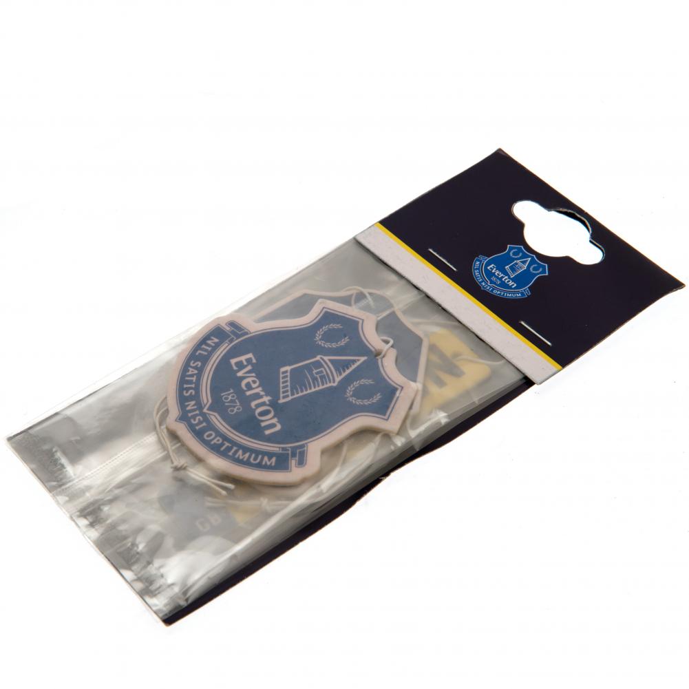 Everton FC 3pk Air Freshener - Sleek Choice UK