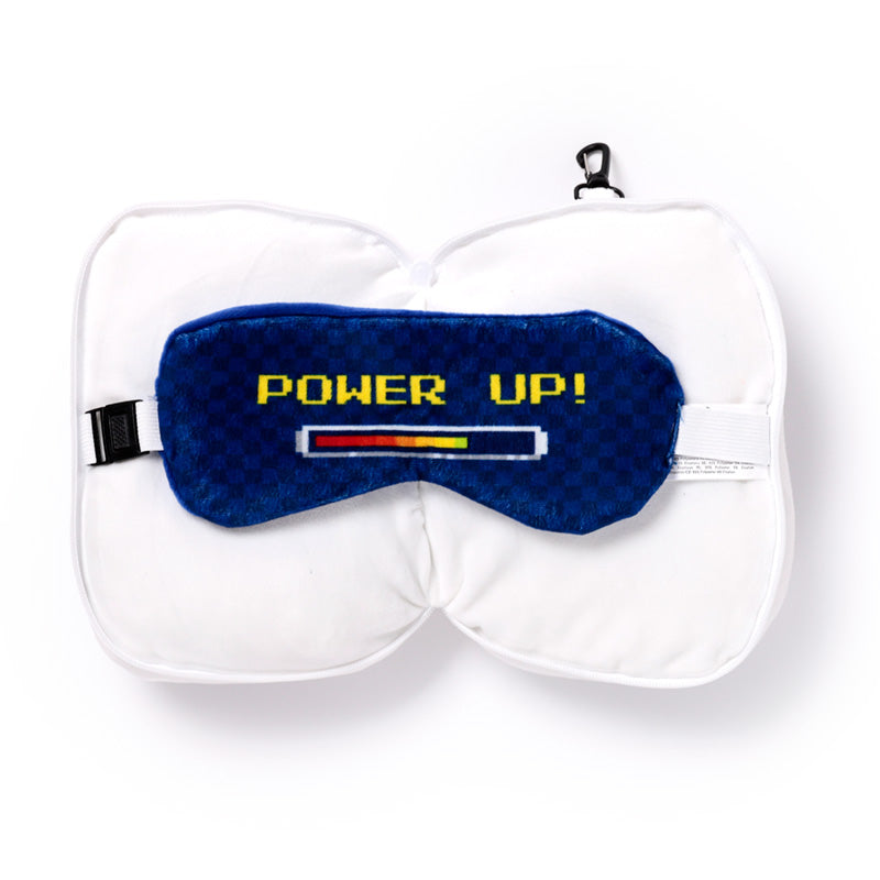 Game Over Kids Travel Pillow & Eye Mask - Sleek Choice UK