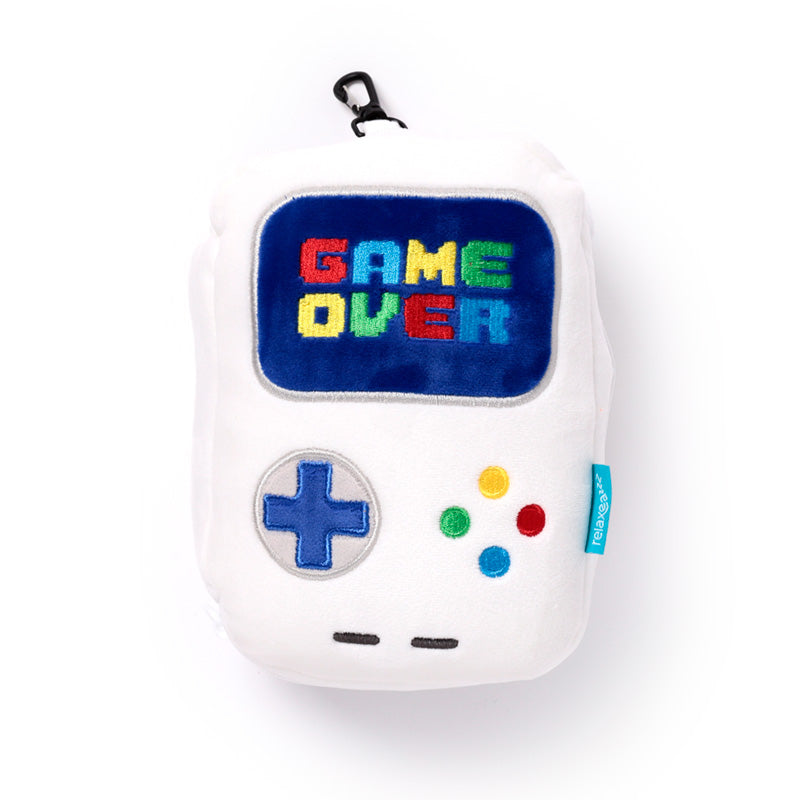 Game Over Kids Travel Pillow & Eye Mask - Sleek Choice UK
