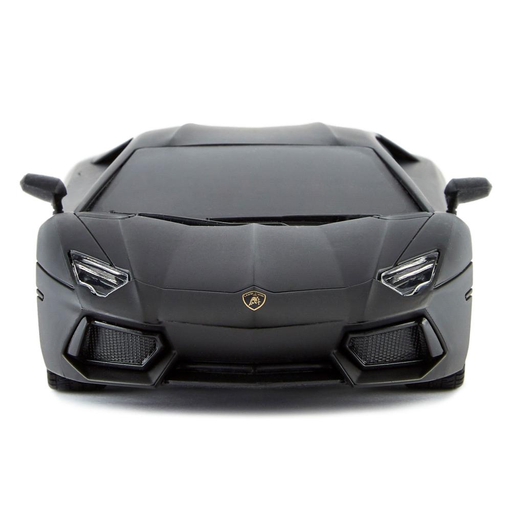 Lamborghini Aventador Radio Controlled Car 1:24 Scale Black - Sleek Choice UK