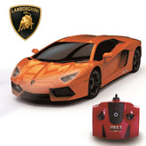 Lamborghini Aventador Radio Controlled Car 1:24 Scale Orange - Sleek Choice UK