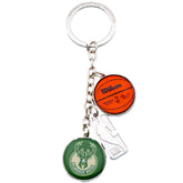 Milwaukee Bucks Charm Keyring - Sleek Choice UK