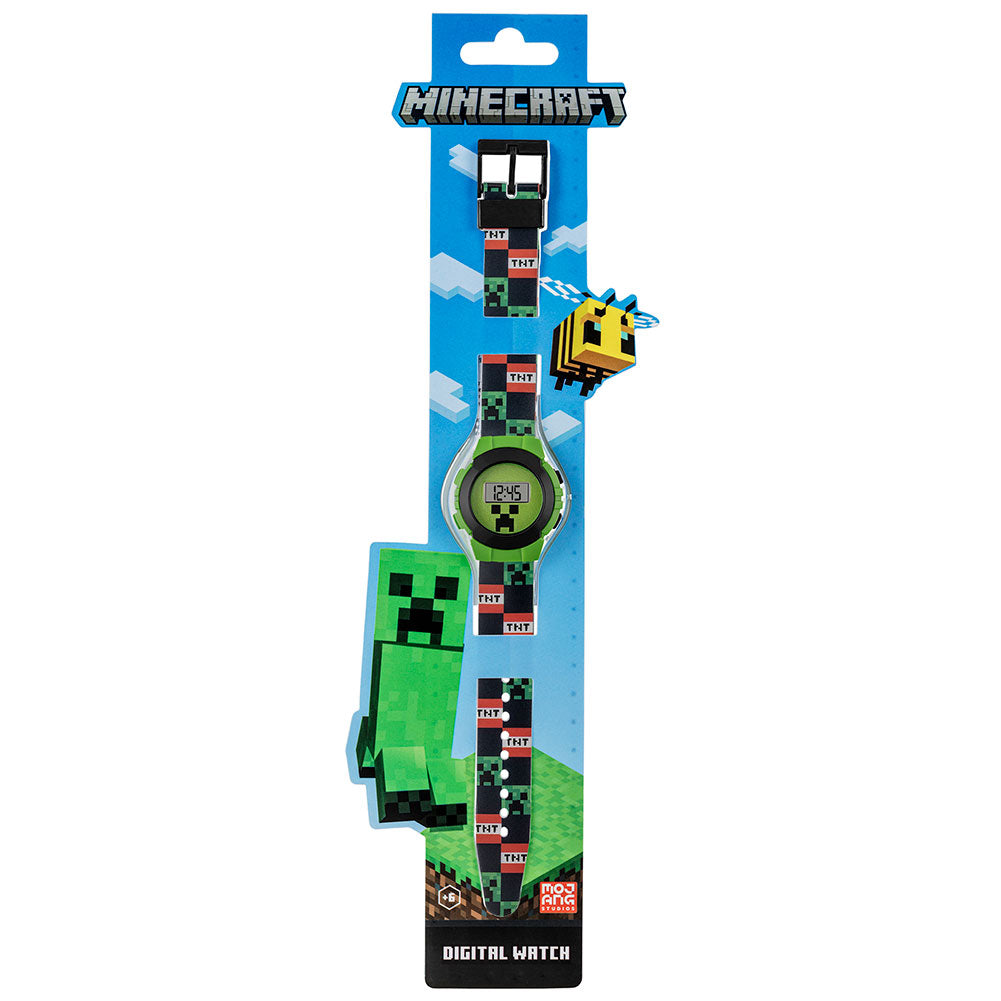 Minecraft Kids Digital Watch - Sleek Choice Uk