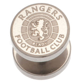 Rangers FC Ready Crest Stainless Steel Stud Earring - Sleek Choice UK
