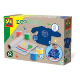 SES CREATIVE Eco Fingerpaint Set with Children's Apron - Sleek Coice UK