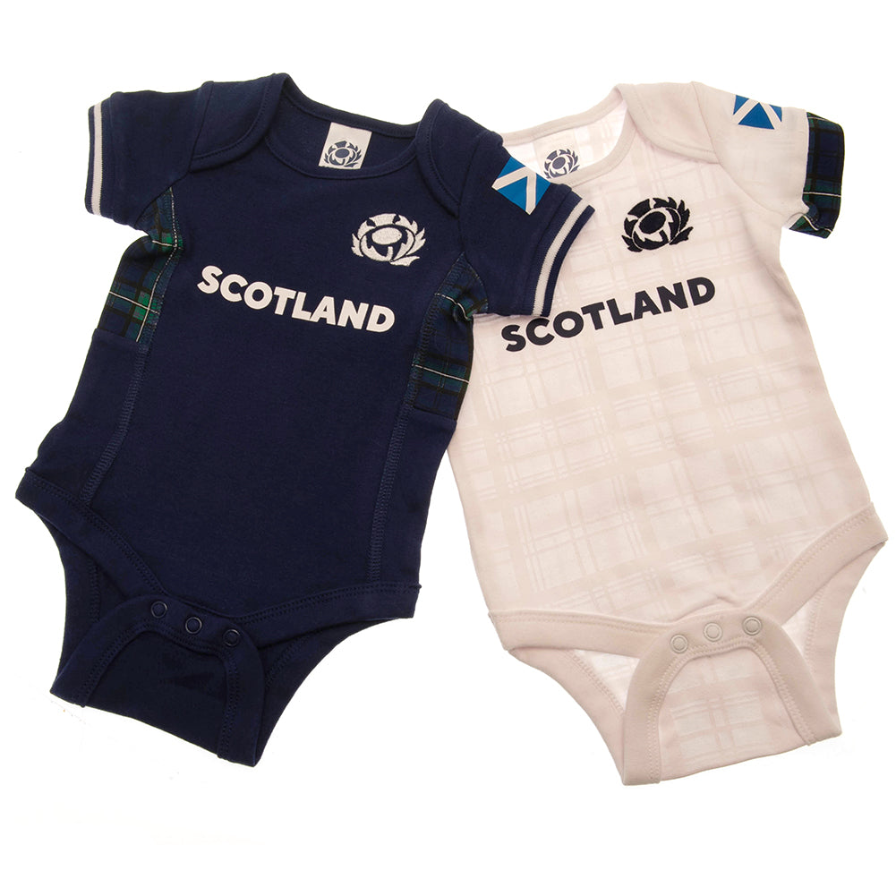 Scotland RU 2 Pack Bodysuit 3/6 mths GT - Sleek Choice UK