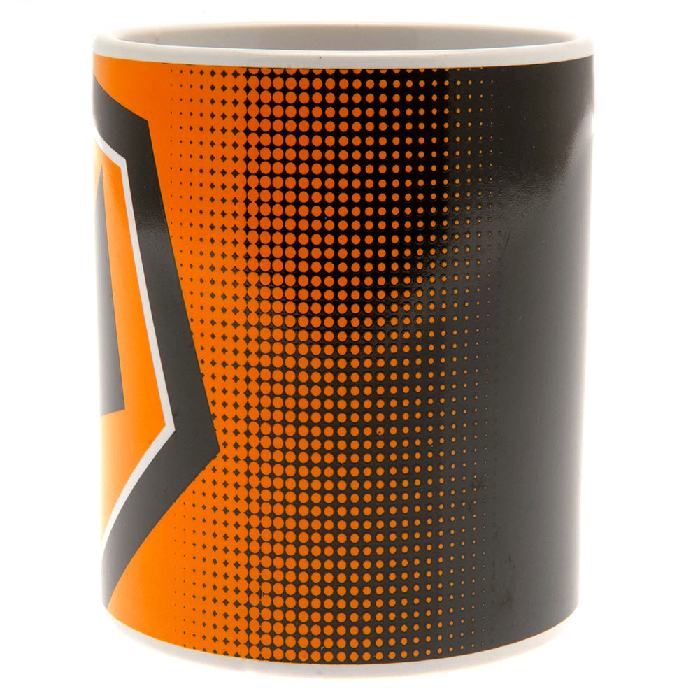 Wolverhampton Wanderers FC Halftone Mug - Sleek Choice UK