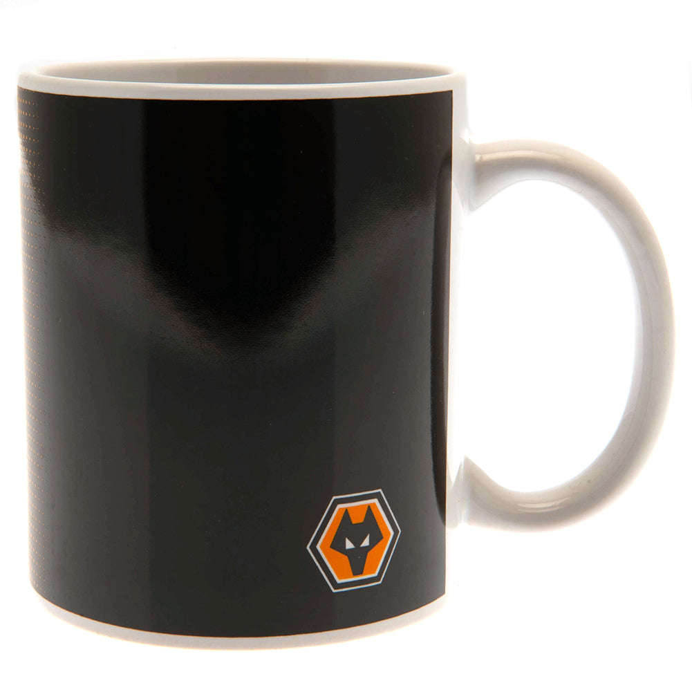 Wolverhampton Wanderers FC Halftone Mug - Sleek Choice UK