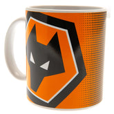 Wolverhampton Wanderers FC Halftone Mug - Sleek Choice UK