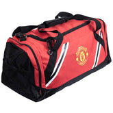 Manchester United FC Core Stripe Holdall Gym Bag
