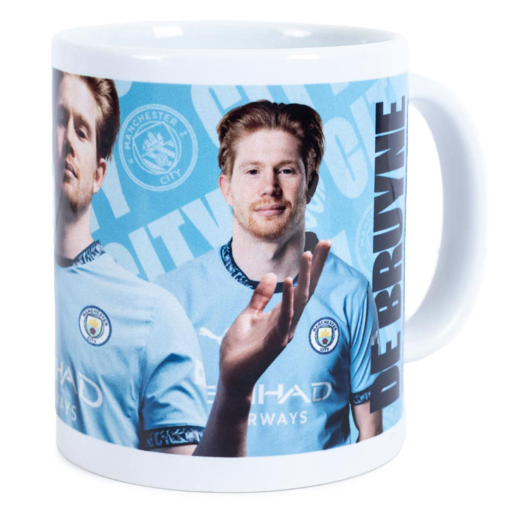 Manchester City FC De Bruyne Mug - Sleek Choice Uk