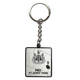 Newcastle United FC Route To St James' Park Keyring
