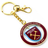 West Ham United FC Spinner Keyring