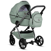 Tutis UNO5+ Leather Sage 039 2 in 1 Stroller - Sleek Choice UK