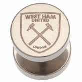 West Ham United FC Stainless Steel Stud Earring - Sleek Choice UK