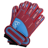 West Ham United FC Delta Goalkeeper Gloves Kids - Sleek Choice UK