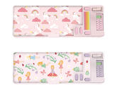 Assorted Girls Multifunctional Pencil Case – Stylish & Spacious Case