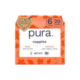 Pura Eco Nappy Size 6 - 20 nappies