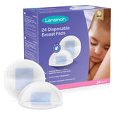Lansinoh Disposable Stay Dry Nursing Pads 24 Pack - Sleek Choice