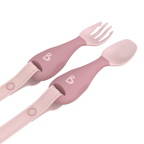 Bibado Handi Cutlery Blush 2 Pack