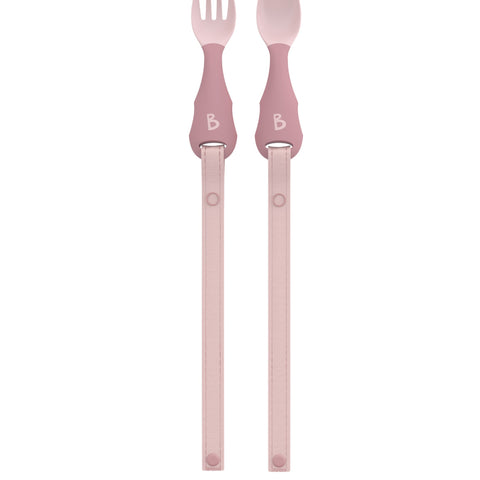 Bibado Handi Cutlery Blush 2 Pack