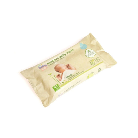 baby me Newborn Baby Biodegradable Wipes 3x40 pcs