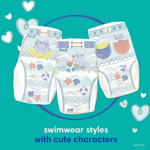 Pampers Splashers Baby Shark Maxi Size 4 - 11 nappies