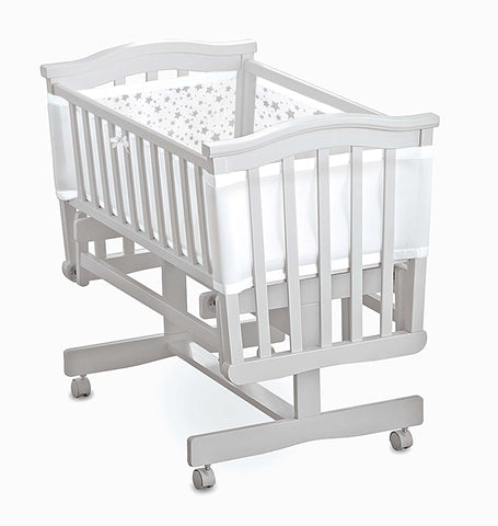 Breathable Baby Cot Mesh Liner Four Sided - Sleek Choice