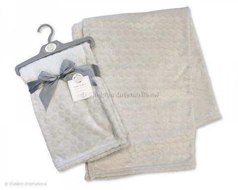 Sheldon Baby Wrap Circles Grey - Sleek Choice