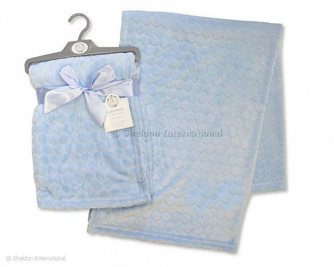 Sheldon Baby Wrap Circles - Blue