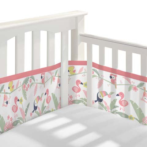 Breathable Baby Cot Mesh Liner Four Sided - Sleek Choice